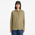 Linen Long-Sleeve Shirt For Women