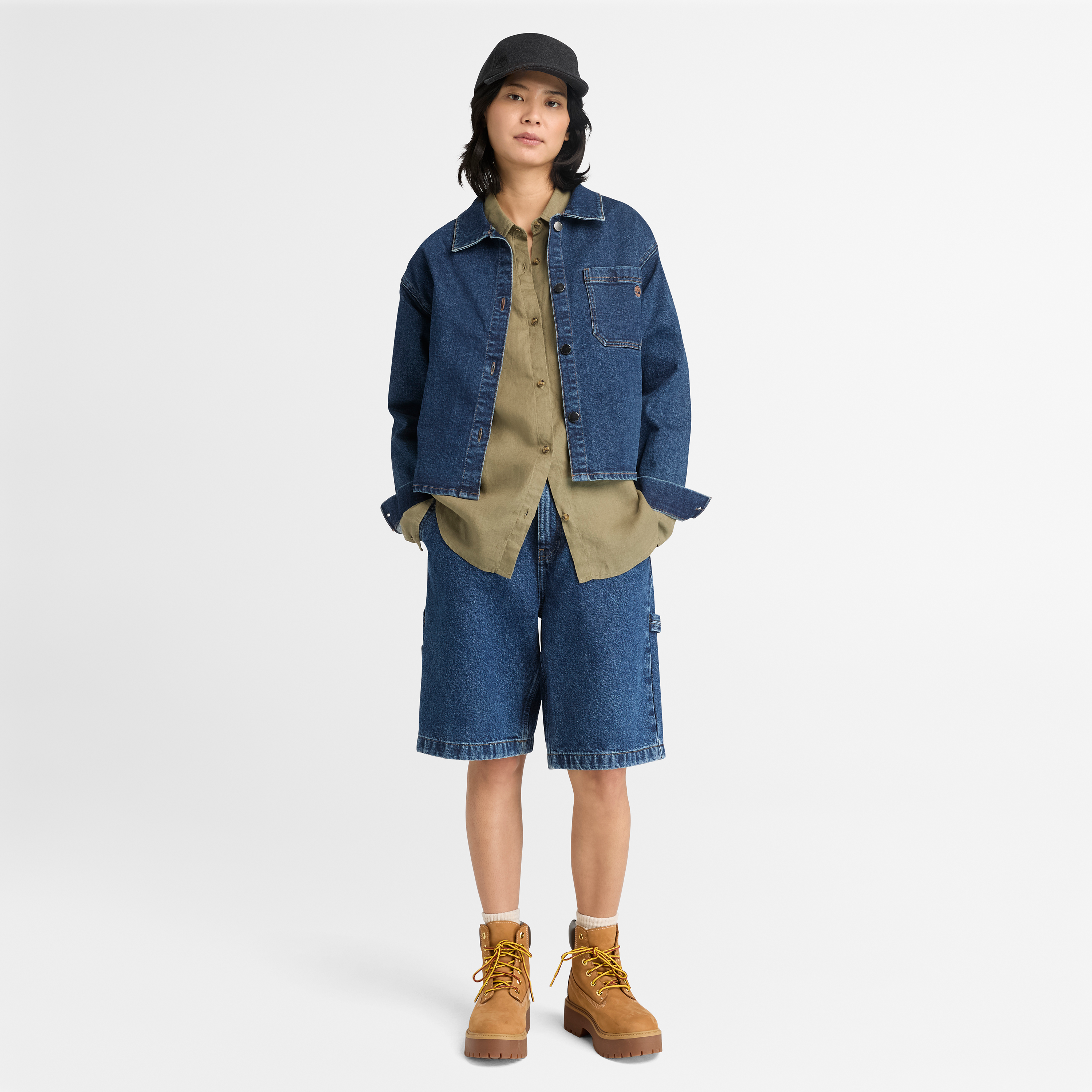 Linen Long-Sleeve Shirt For Women