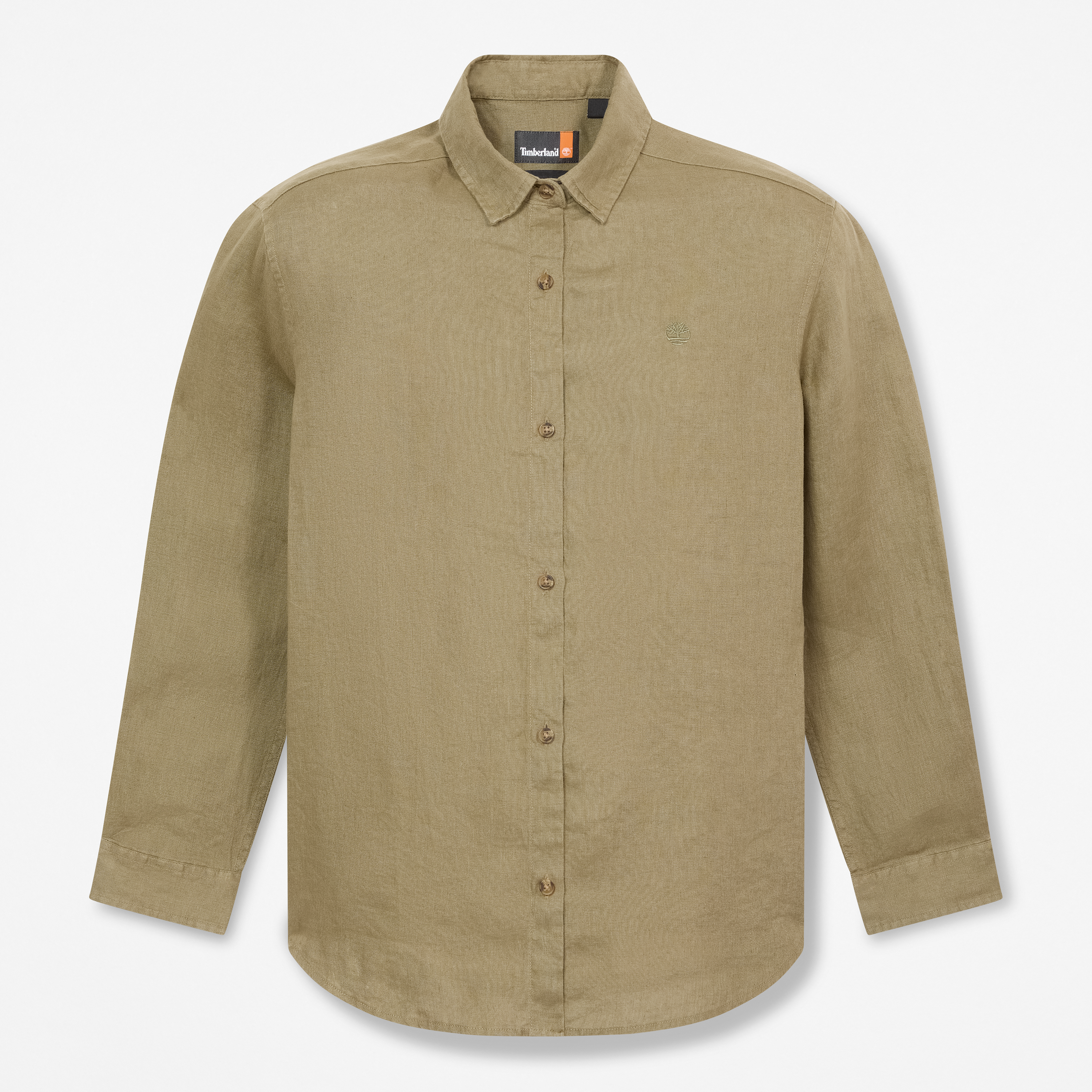 Linen Long-Sleeve Shirt For Women