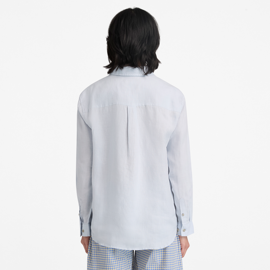 Linen Long-Sleeve Shirt For Women