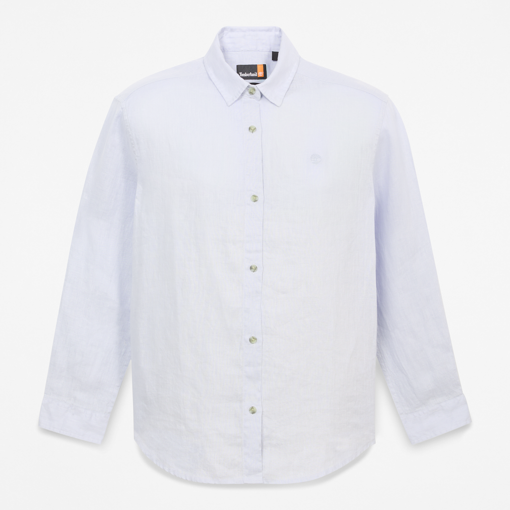 Linen Long-Sleeve Shirt For Women