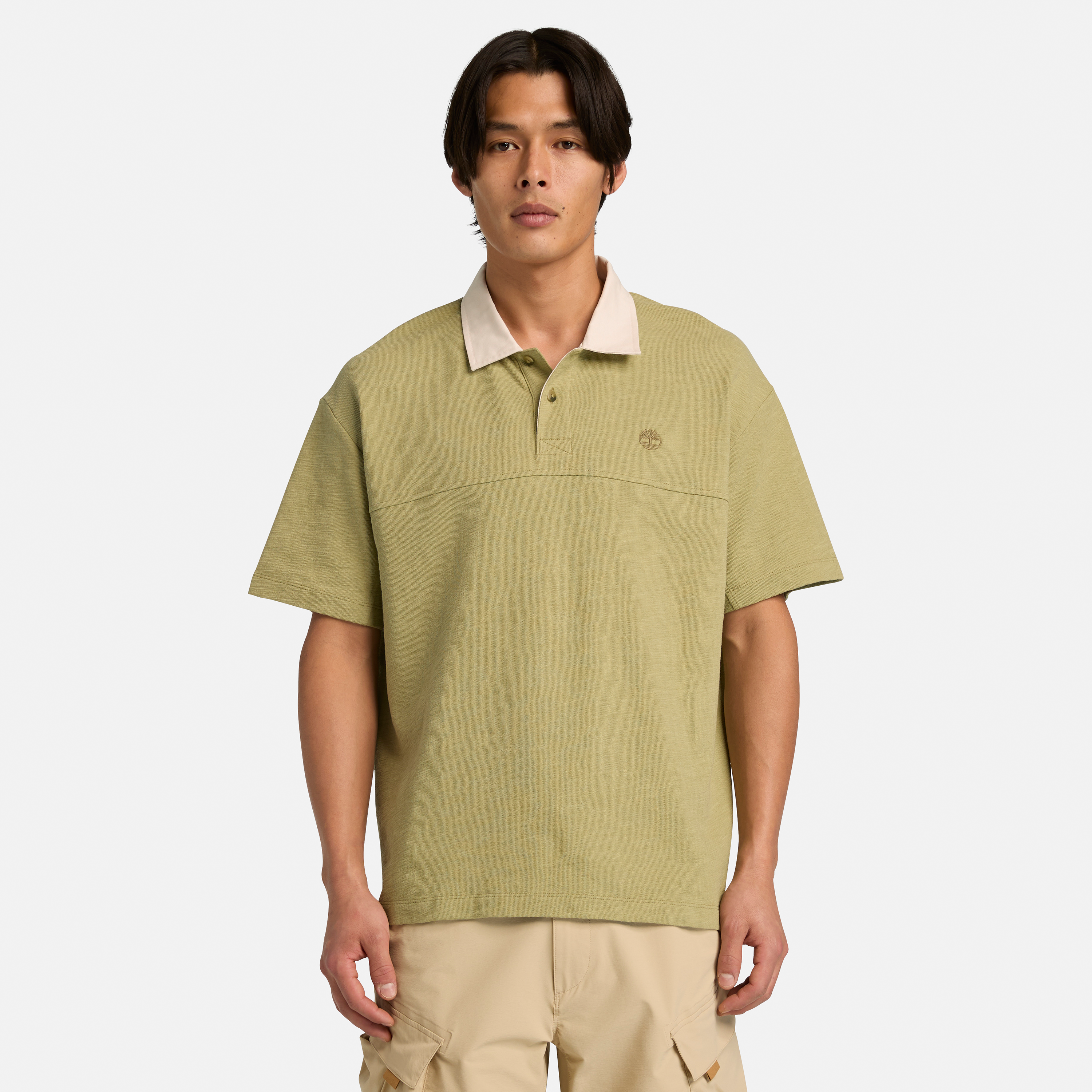 Textured Polo For Men