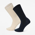2 Pack Carleton Light Weight Rib Crew Socks
