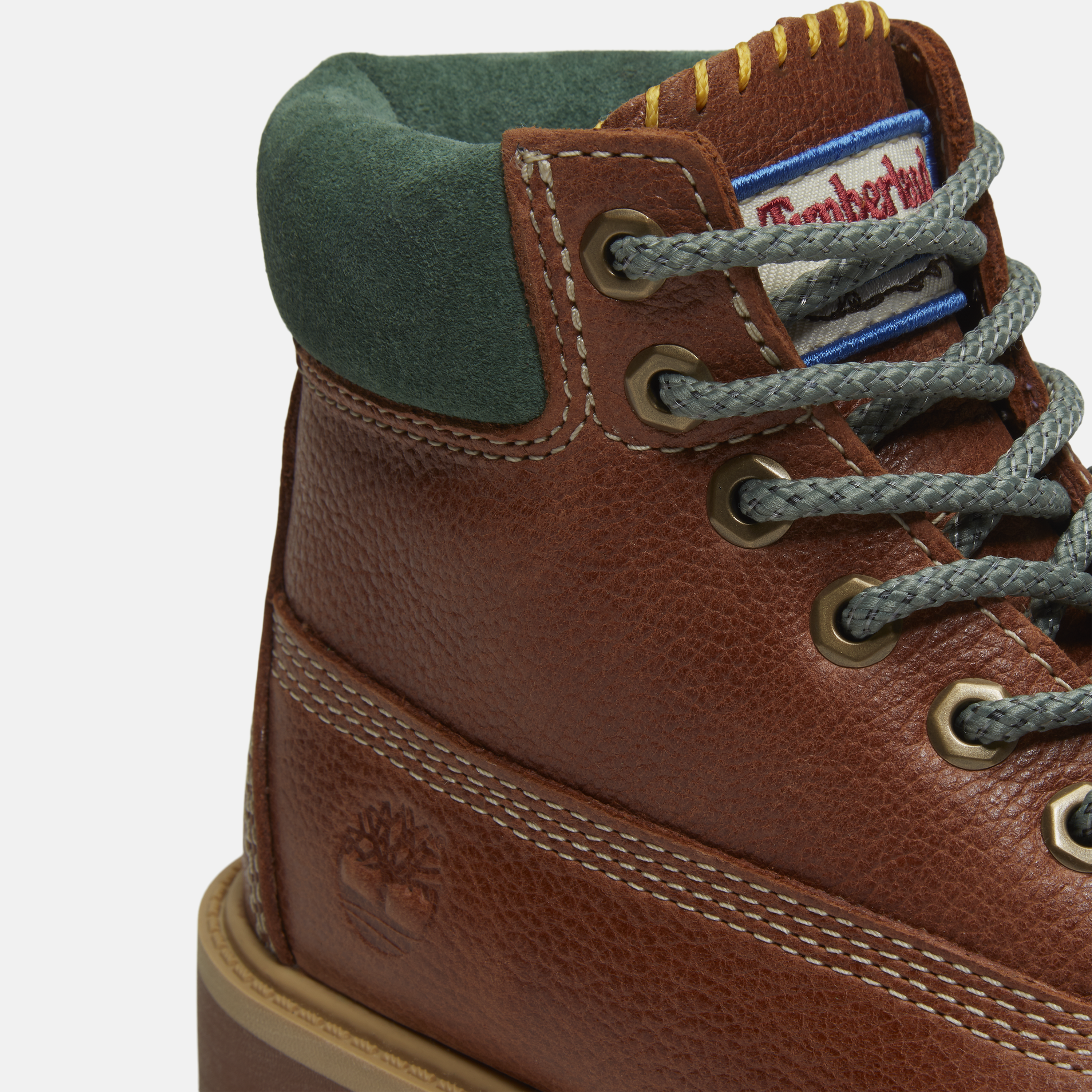Timberland Premium 6 Inch Lace Up Waterproof Boot For Junior