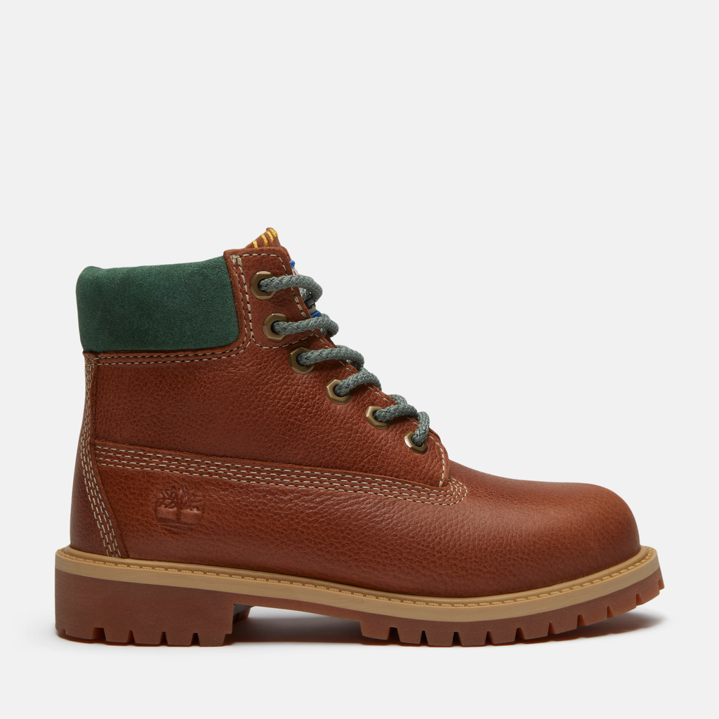 Timberland Premium 6 Inch Lace Up Waterproof Boot For Junior