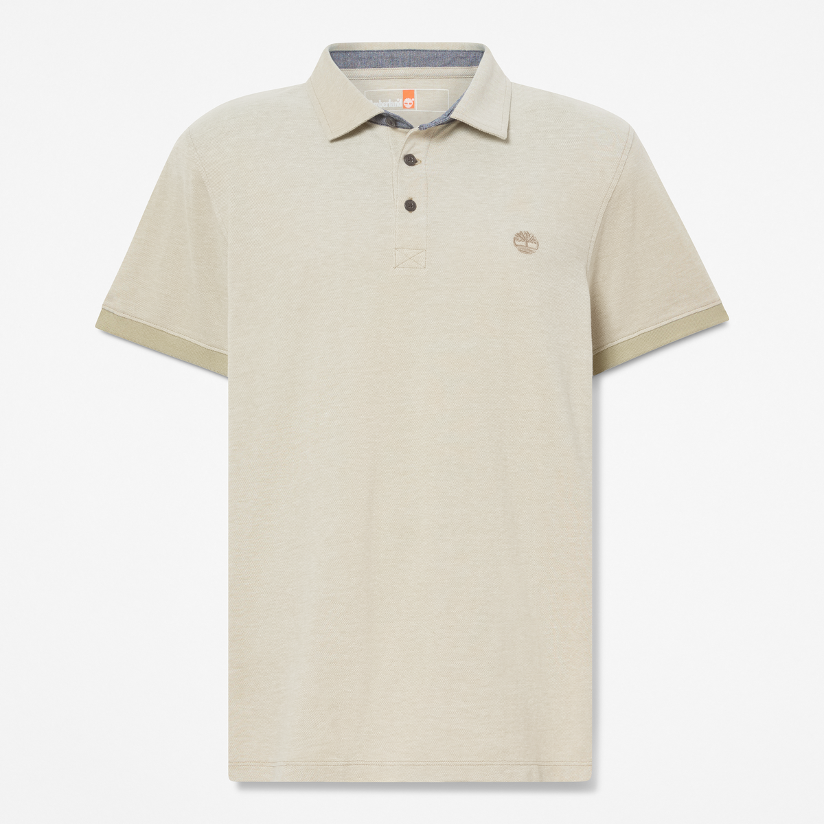 Baboosic Brook Oxford Short Sleeve Polo For Men