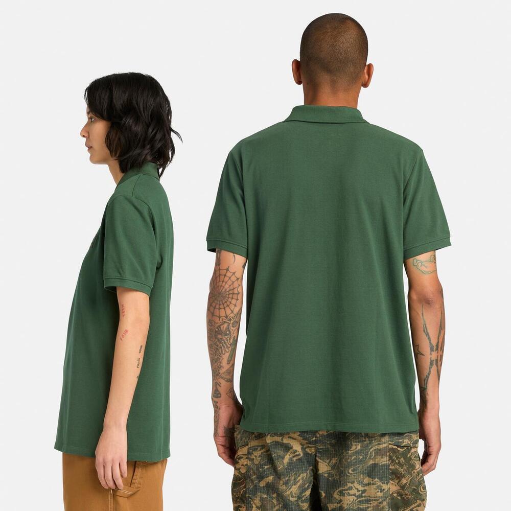 Silicon Badge Polo Shirt For Men