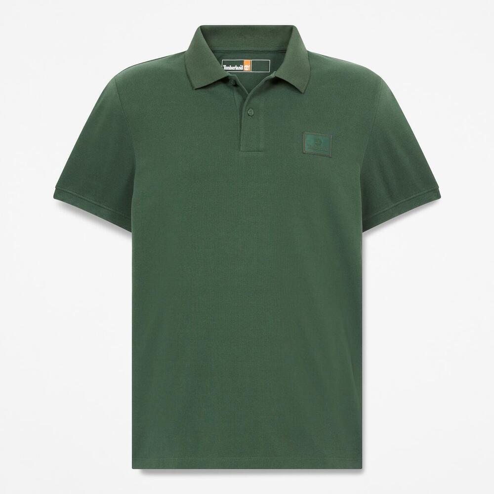Silicon Badge Polo Shirt For Men