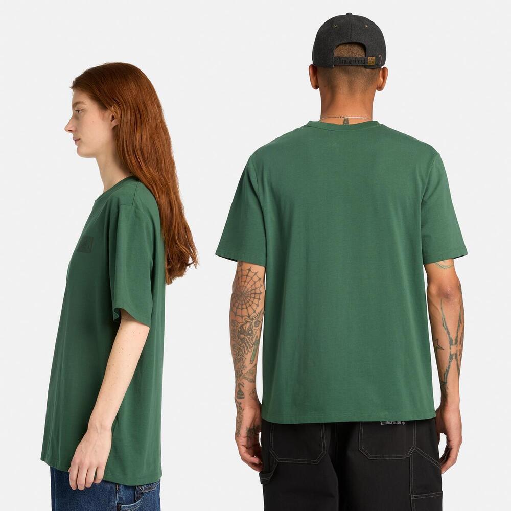 Silicon Badge T-Shirt For Men