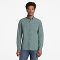 Micro Plaid Poplin Shirt For Men