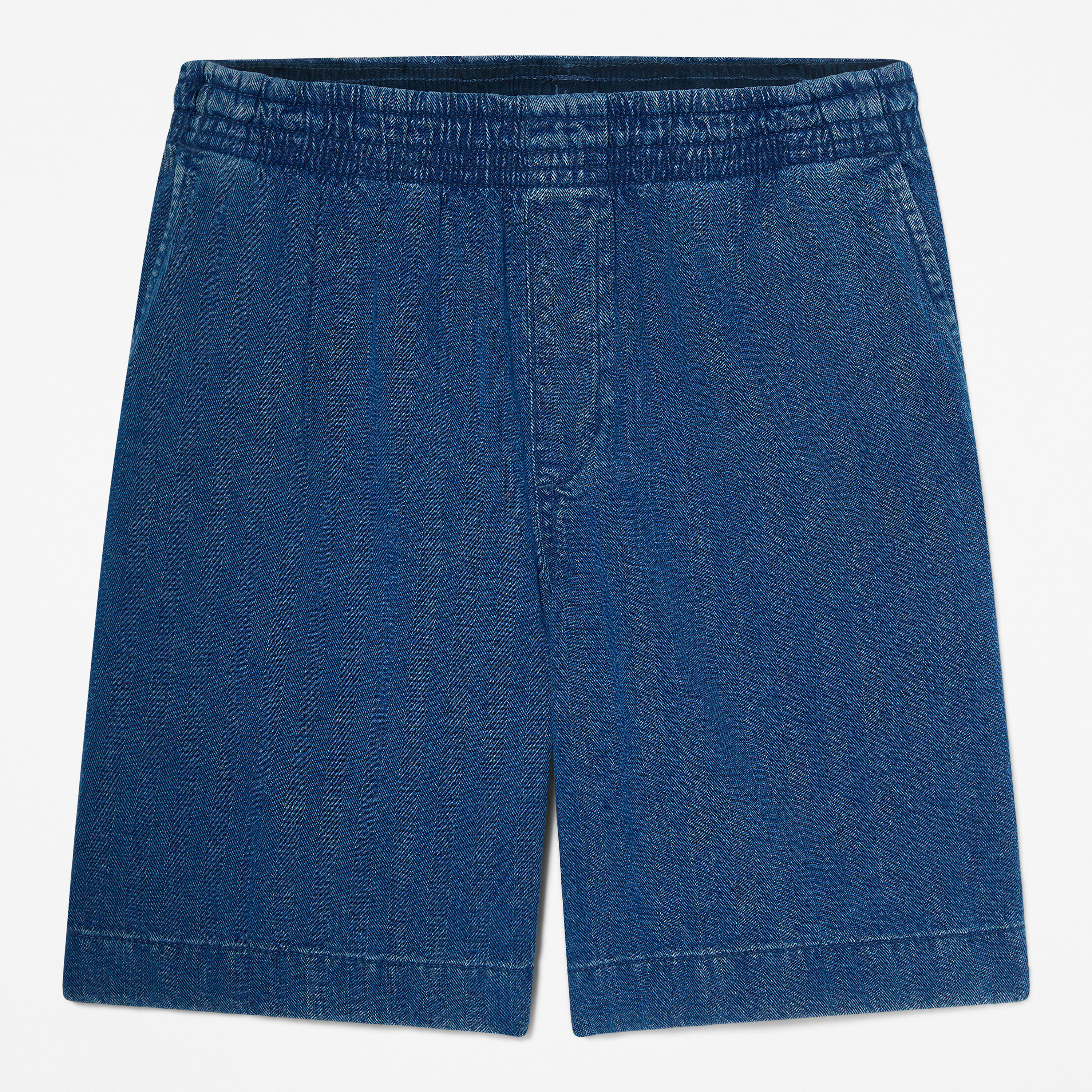Herringbone Denim Short For Men