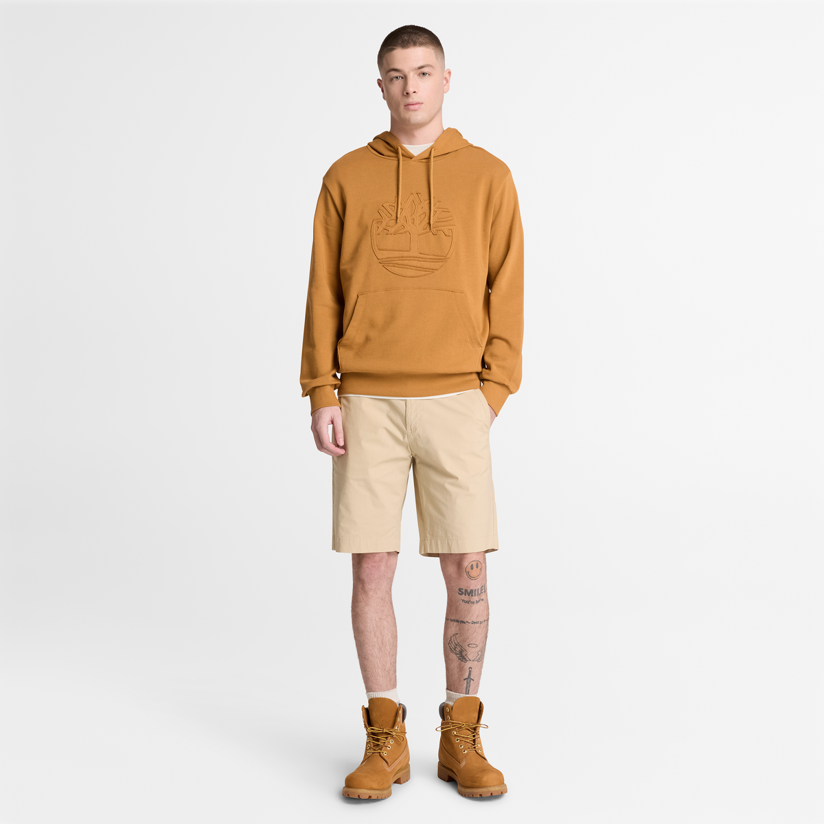 Claremont Poplin Chino Short For Men