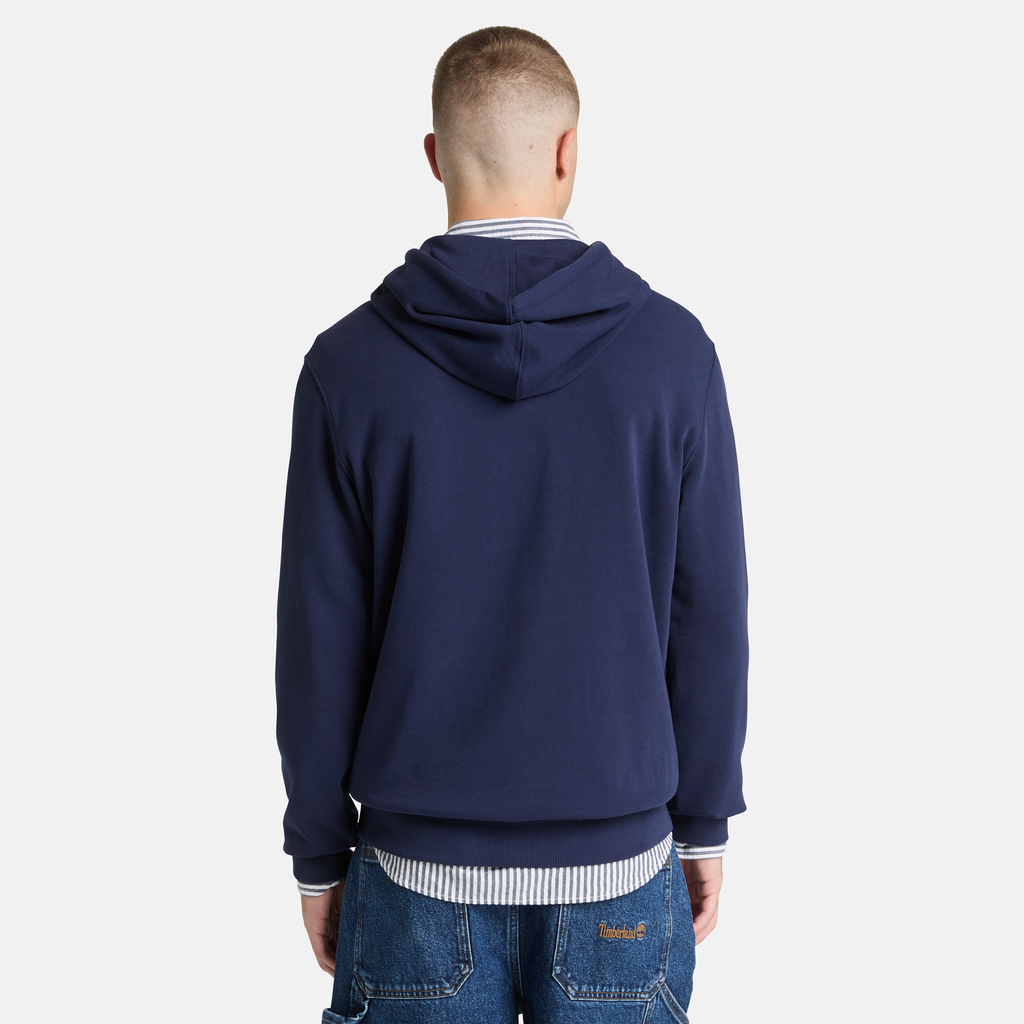 Tree Logo Lake House Graphic Hoodie For Men