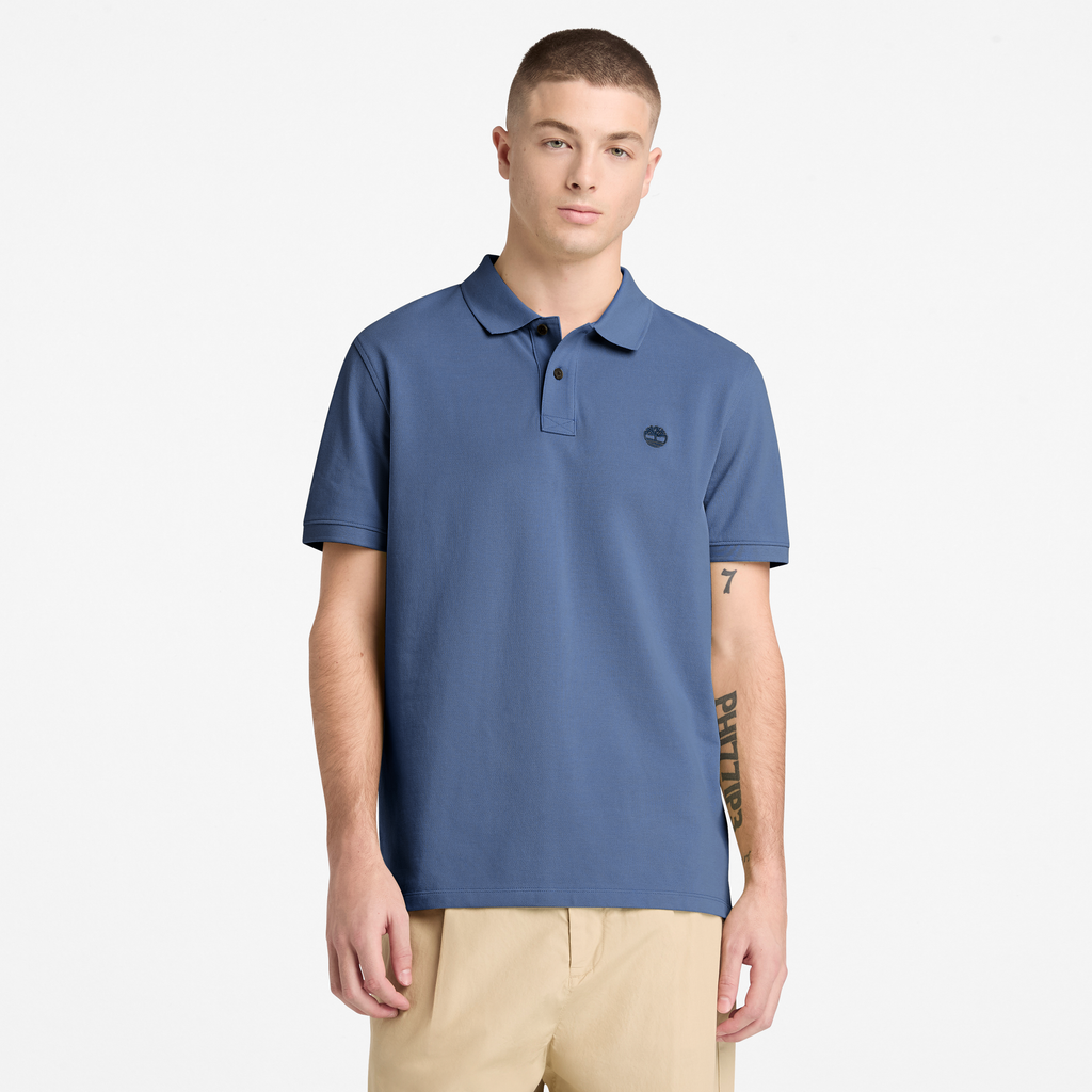 Millers River Pique Short Sleeve Polo For Men