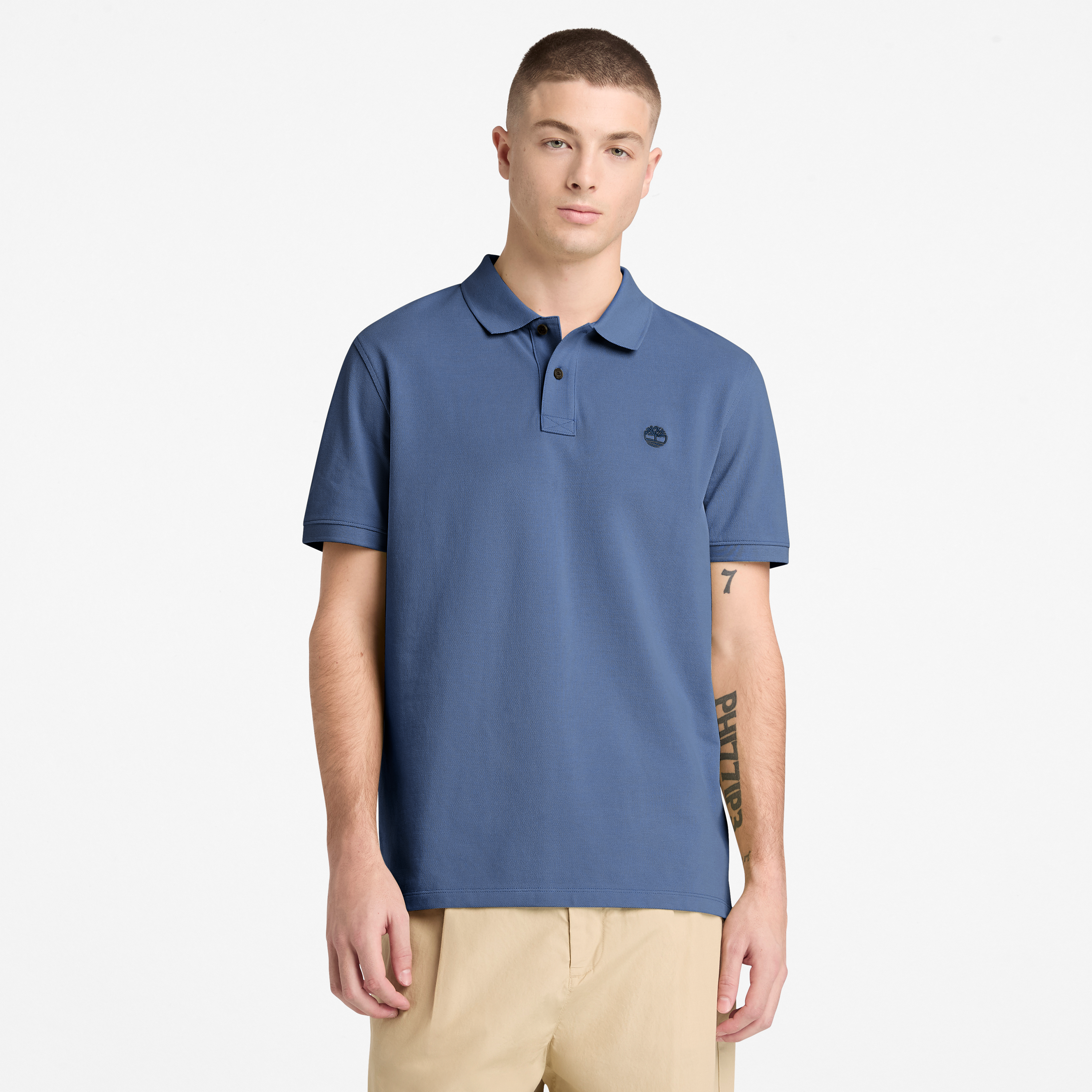 Millers River Pique Short Sleeve Polo For Men