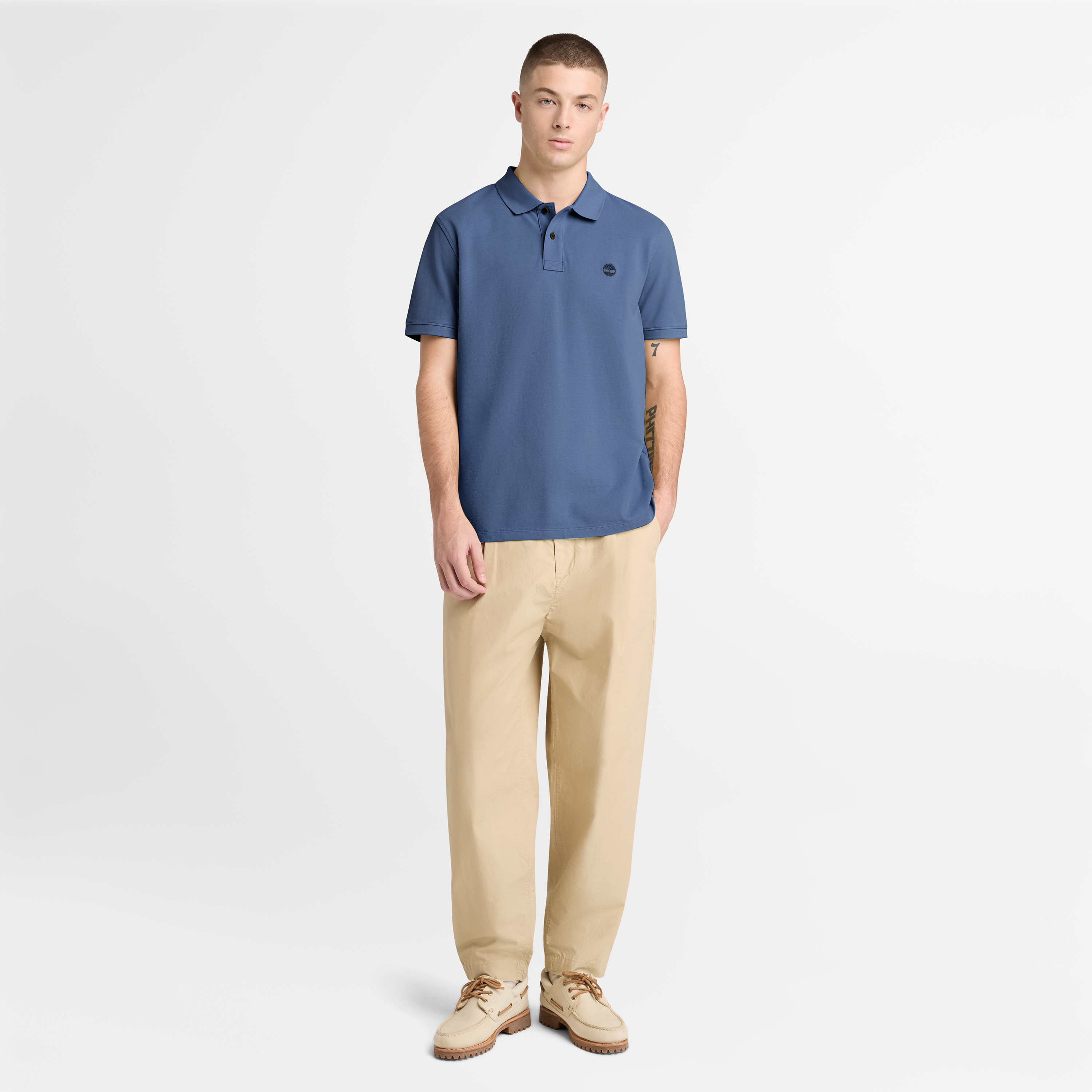 Millers River Pique Short Sleeve Polo For Men
