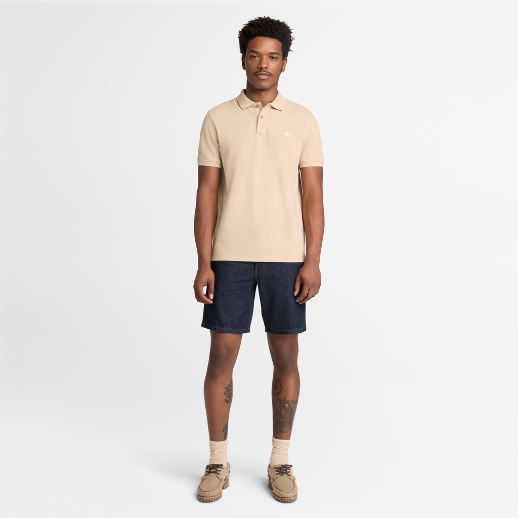 Millers River Pique Short Sleeve Polo For Men