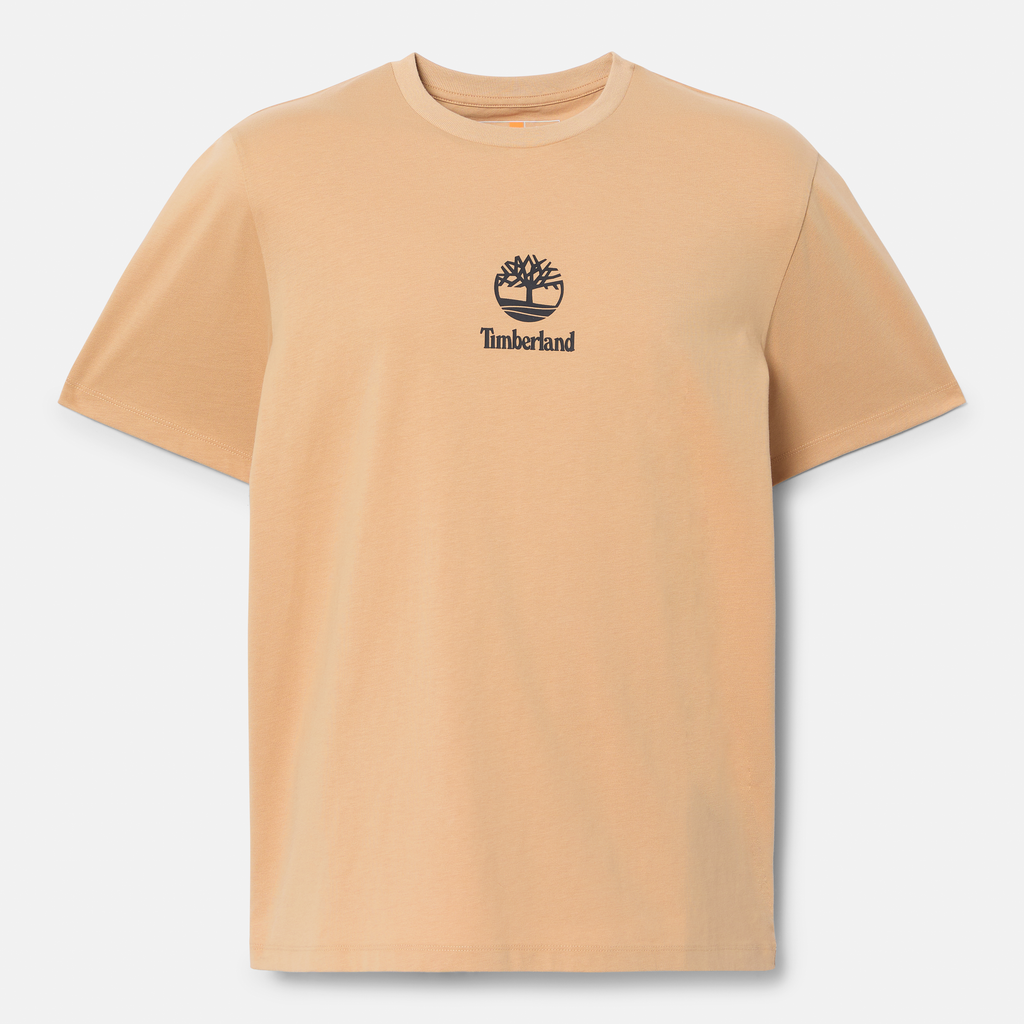 Print Stack Logo Short Sleeve T-Shirt For Men