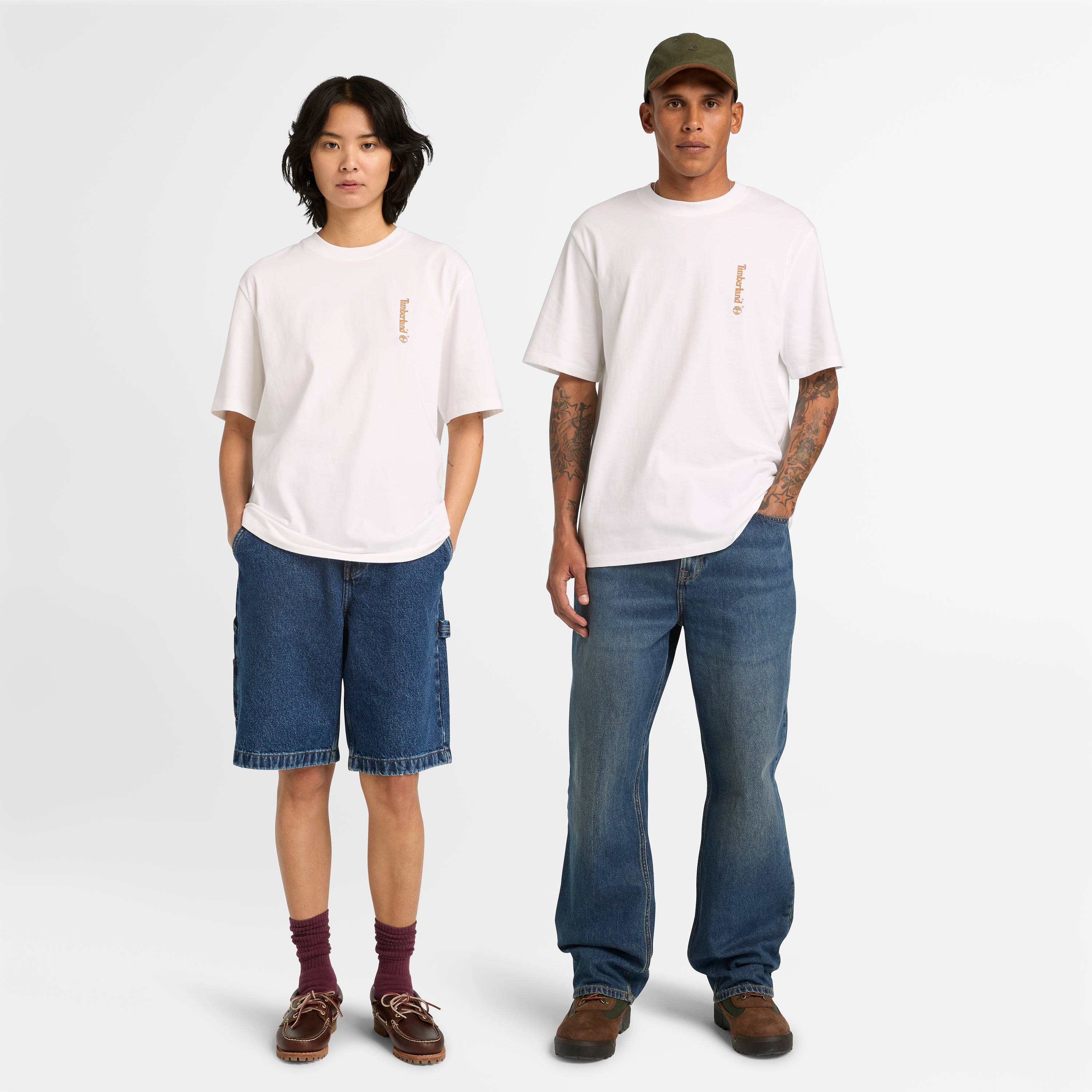 All Gender ''Oval Logo'' Short Sleeve T-Shirt