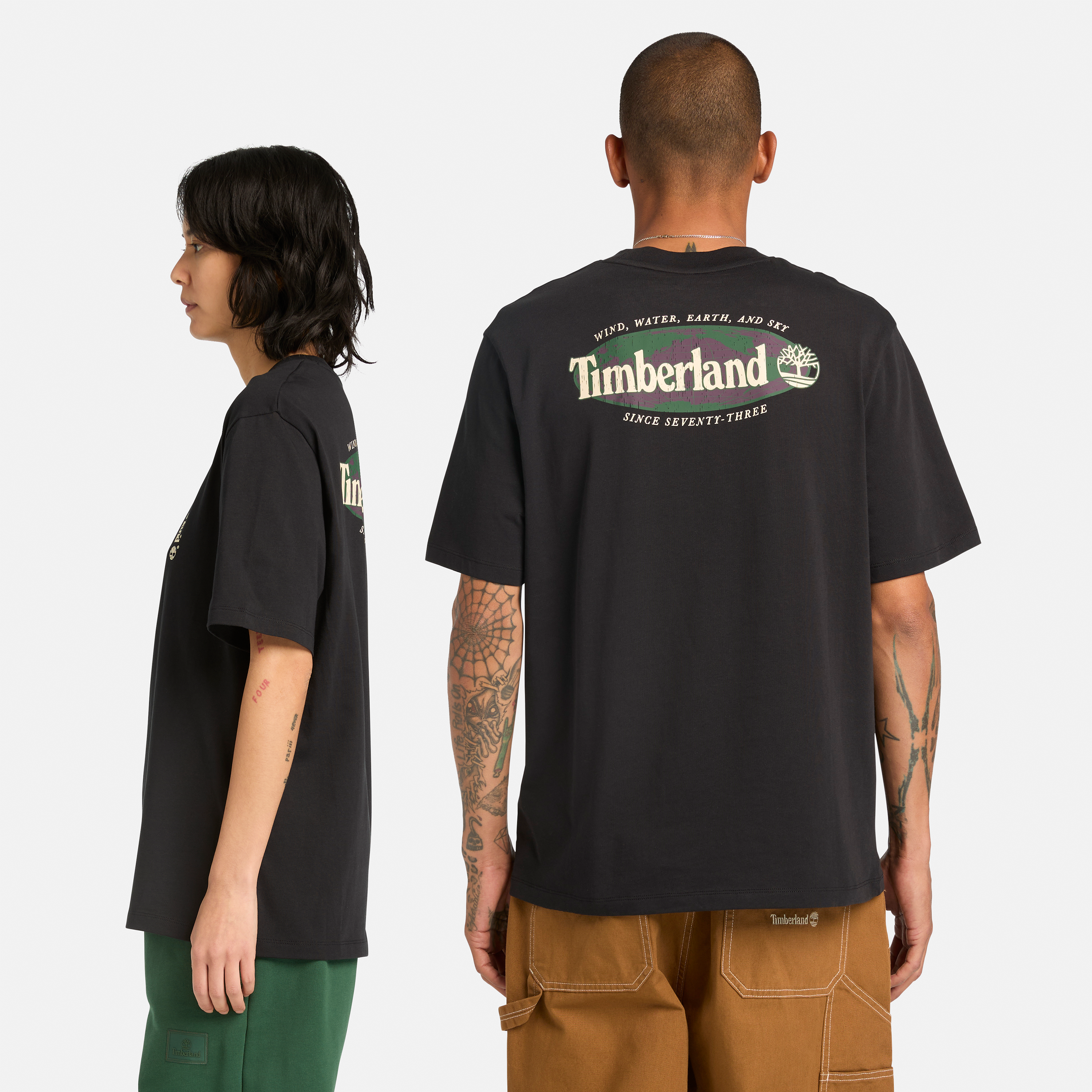 All Gender ''Oval Logo'' Short Sleeve T-Shirt