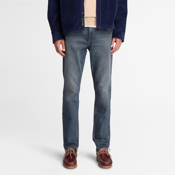 5 pocket Denim Slim Pants For Men