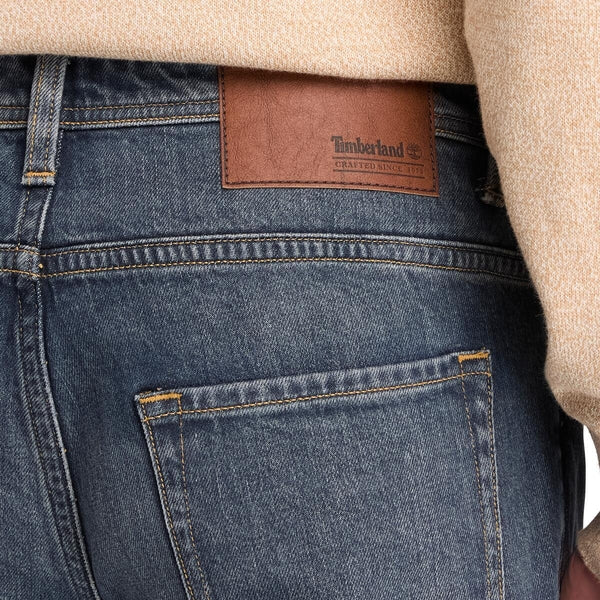 5 pocket Denim Slim Pants For Men