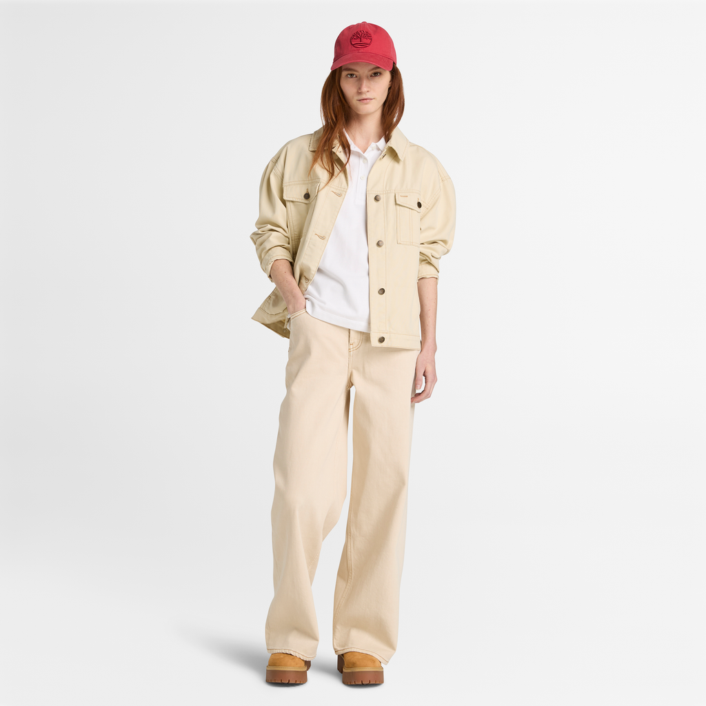 Short Sleeve Pique Polo For Women