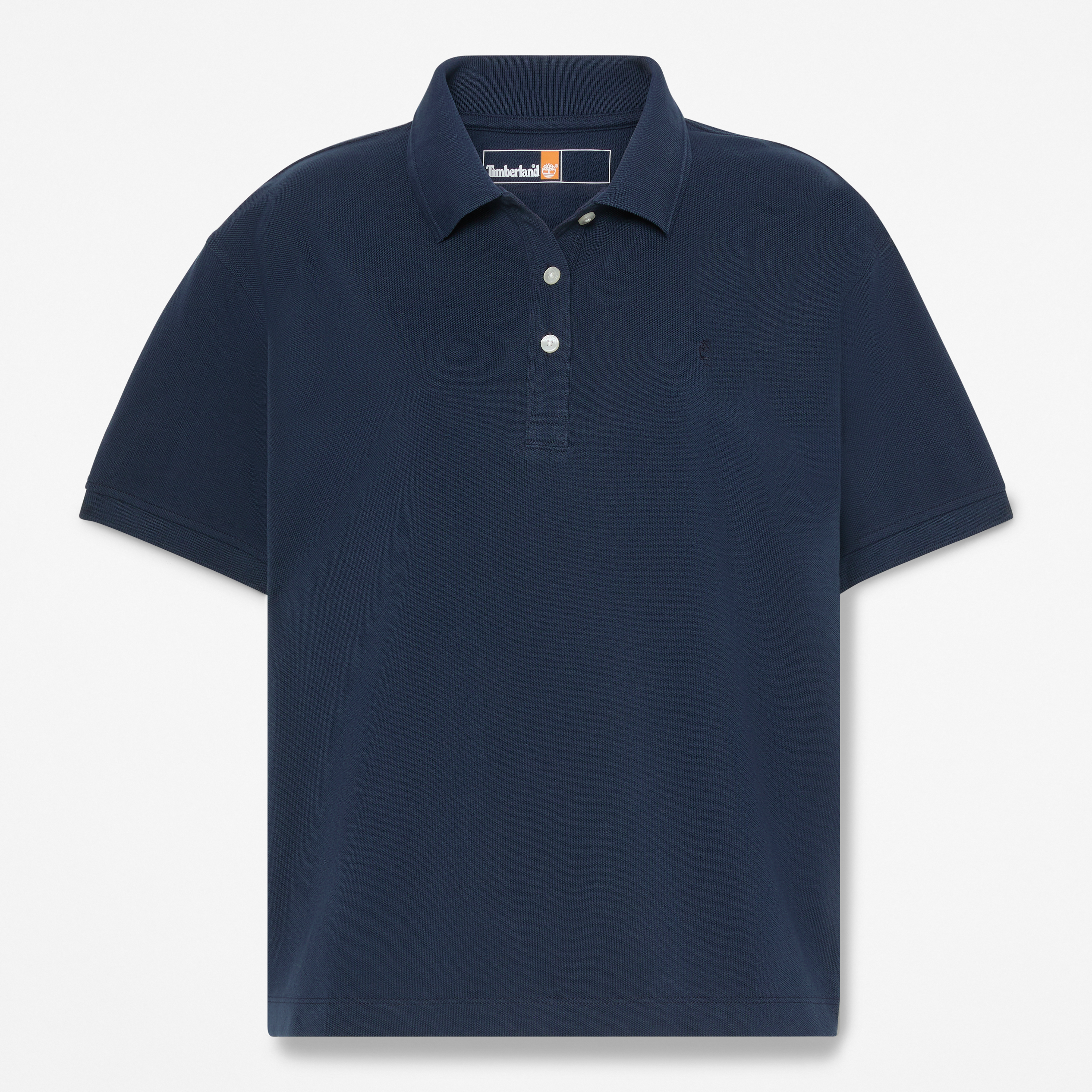 Short Sleeve Pique Polo For Women