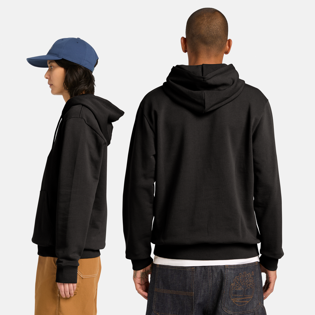 Silicon Badge Hoodie For Men
