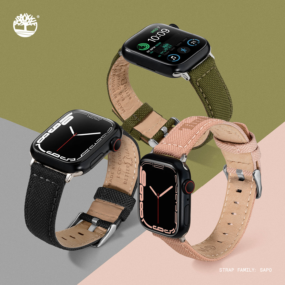 SAPO WATCH STRAP IN KHAKI GREEN