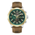 Hampton Harbour Leather Strap Watch For Men