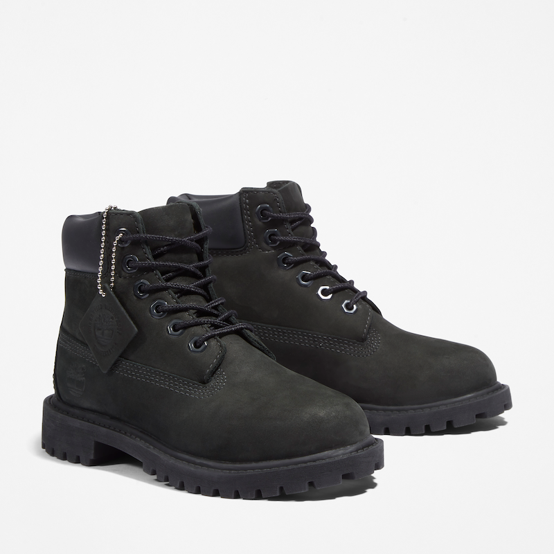Timberland Premium 6-Inch Boot For Youth In Black – Timberland