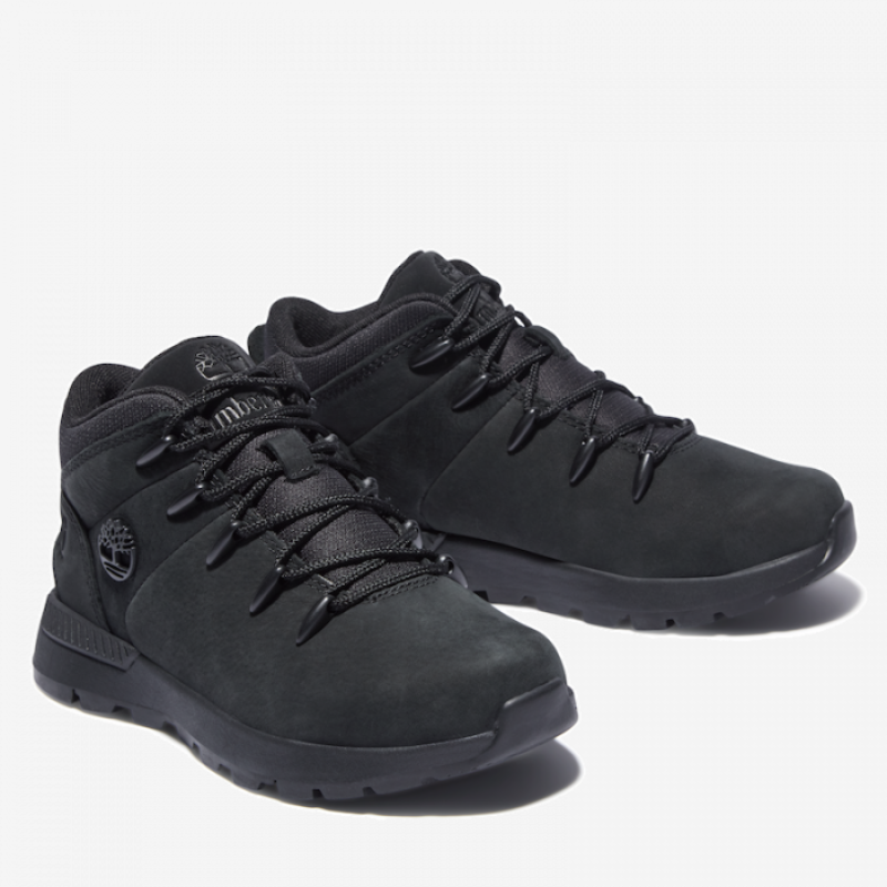 TIMBERLAND SPRINT TREKKER HIKING BOOT FOR YOUTH IN BLACK