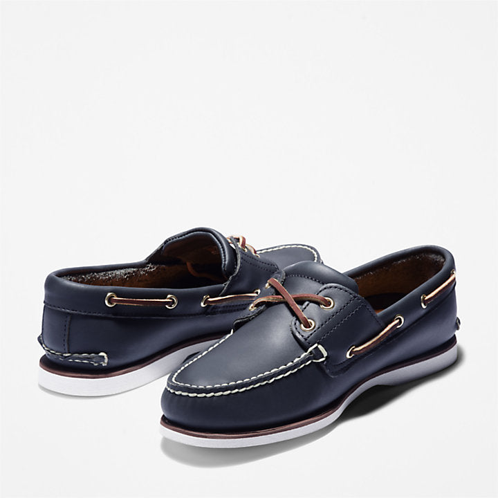 TIMBERLAND CLASSIC AMHERST BOAT SHOES FOR WOMEN IN NAVY