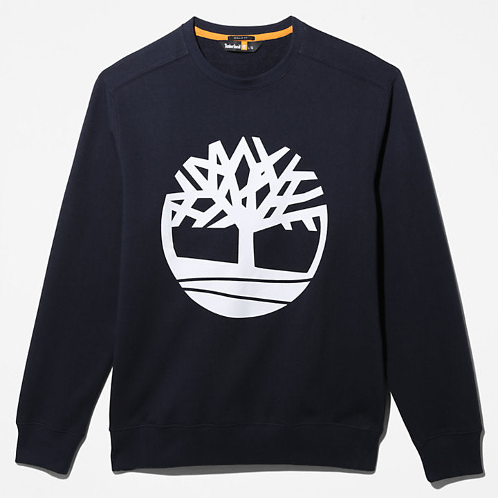 TIMBERLAND TREE LOGO SWEATSHIRT FOR MEN IN DARK BLUE