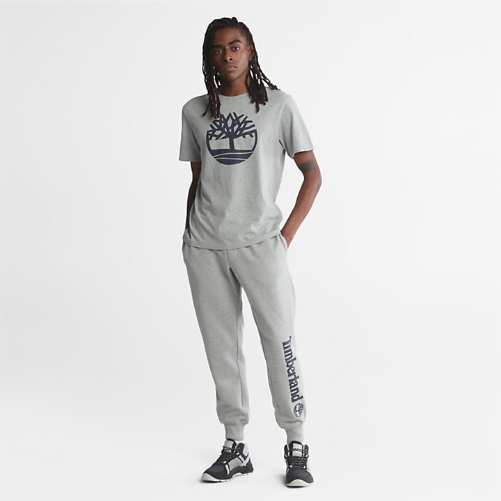TIMBERLAND CORE LOGO SWEATPANTS FOR MEN IN GREY