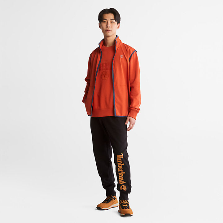 TIMBERLAND CORE LOGO SWEATPANTS FOR MEN IN BLACK