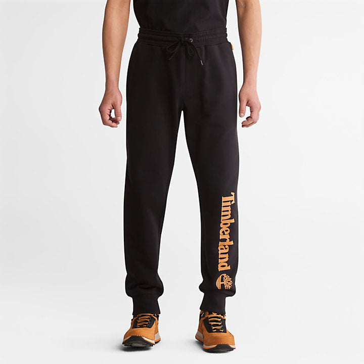 TIMBERLAND CORE LOGO SWEATPANTS FOR MEN IN BLACK