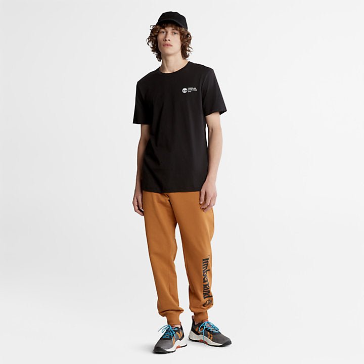 TIMBERLAND CORE LOGO SWEATPANTS FOR MEN IN WHEAT
