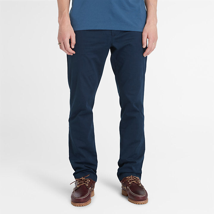 TIMBERLAND SQUAM LAKE STRETCH CHINOS FOR MEN IN NAVY