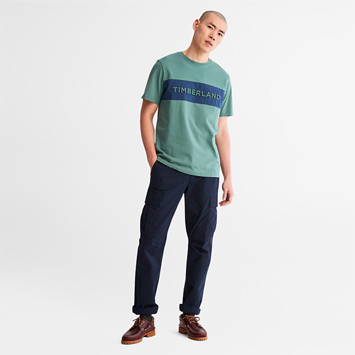 TIMBERLAND CORE TWILL CARGO TROUSERS FOR MEN IN NAVY