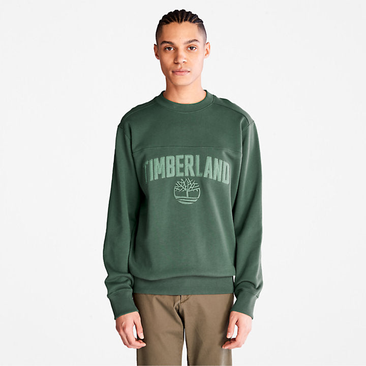 TIMBERLAND OUTDOOR HERITAGE EK+ GRAPHIC SWEATSHIRT FOR MEN IN GREEN