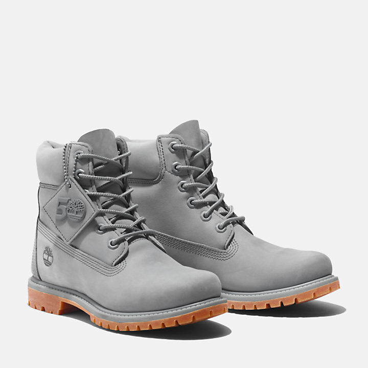 Waterproof Boots Light Grey Timberlands Mens 50TH Edition Premium