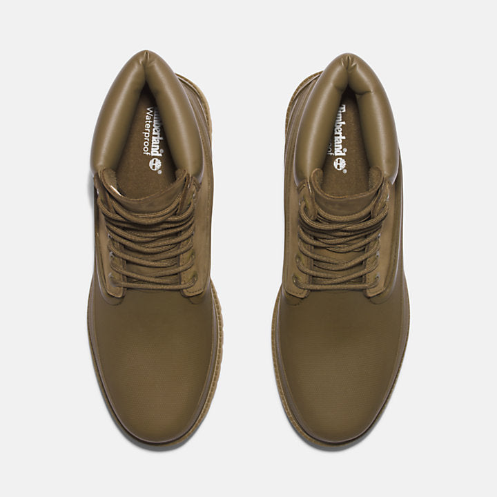 Timberland Heritage 6-Inch Rubber Toe Boot For Men In Lichen Green