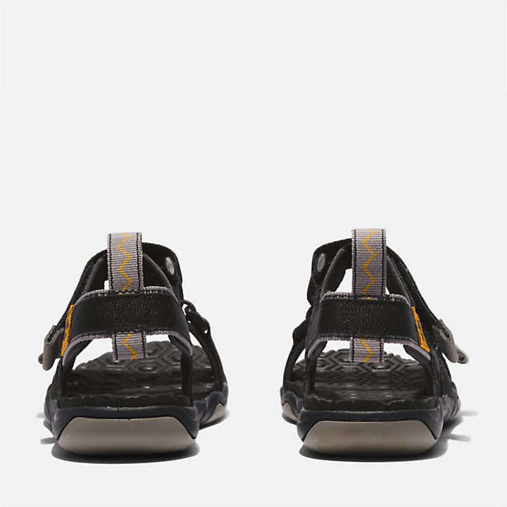TIMBERLAND ADVENTURE SEEKER BACK-STRAP SANDAL FOR YOUTH IN BLACK