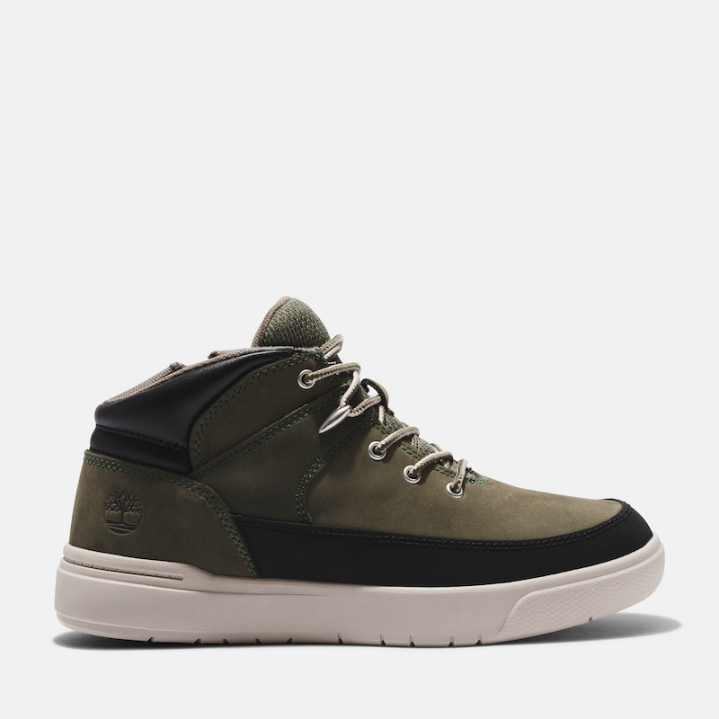 TIMBERLAND SENECA BAY CHUKKA FOR JUNIOR IN ARMY GREEN