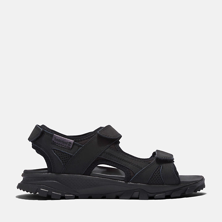 TIMBERLAND LINCOLN PEAK SANDAL FOR WOMEN IN BLACK