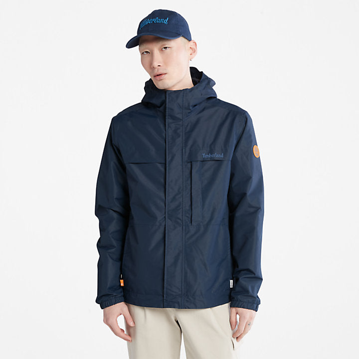 TIMBERLAND BENTON WATER RESISTANT SHELL JACKET FOR MEN IN NAVY