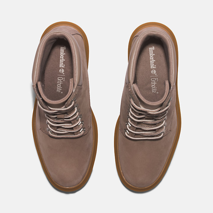 TIMBERLAND ALLINGTON HEIGHT LACE-UP BOOT FOR WOMEN IN TAUPE GREY