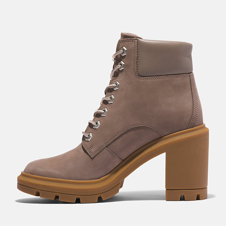 TIMBERLAND ALLINGTON HEIGHT LACE-UP BOOT FOR WOMEN IN TAUPE GREY